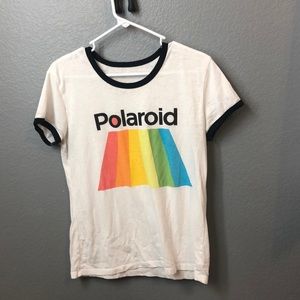 A Polaroid shirt